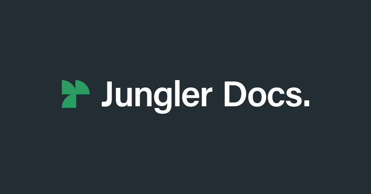 Quick Start | Jungler Docs